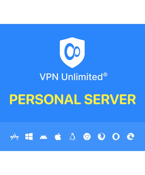 VPN Unlimited - With Personal server Singapore 1 Month Premium Edition Subscription Code Key EMEA